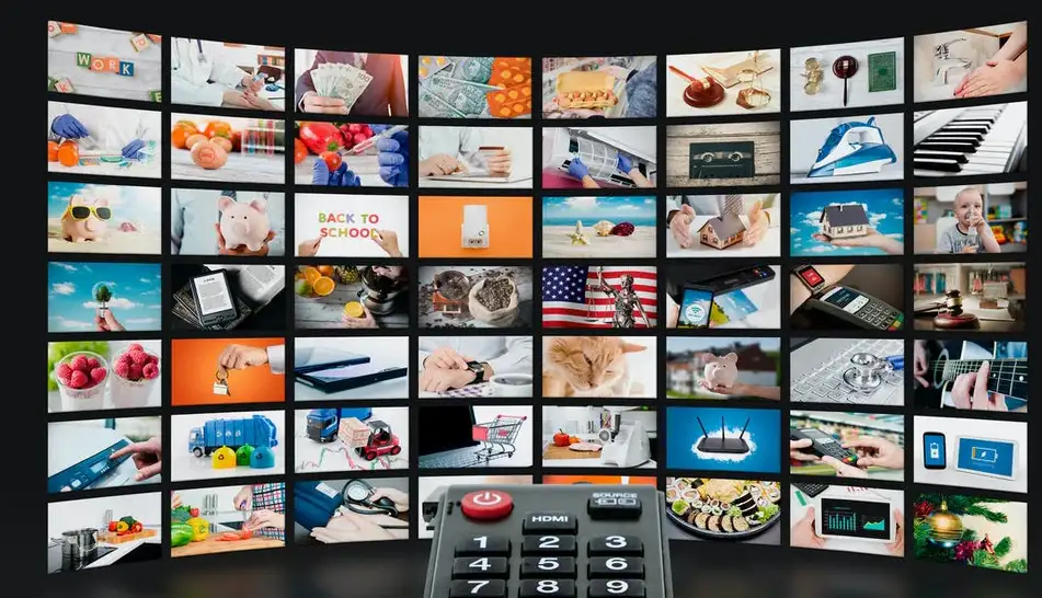 Family enjoying IPTV Source